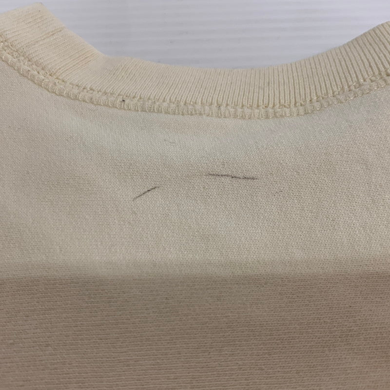 【現状渡し品】【メンズ】 18FW BOX LOGO CREWNECK SWEATSHIRT ボックスロゴ クルーネック スウェットシャツ トップス 149-260225-yn-03-izu サイズ：XL カラー：アイボリー 万代Net店