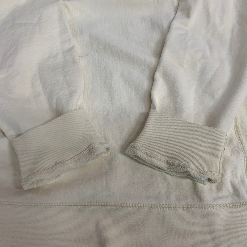 【現状渡し品】【メンズ】 18FW BOX LOGO CREWNECK SWEATSHIRT ボックスロゴ クルーネック スウェットシャツ トップス 149-260225-yn-03-izu サイズ：XL カラー：アイボリー 万代Net店