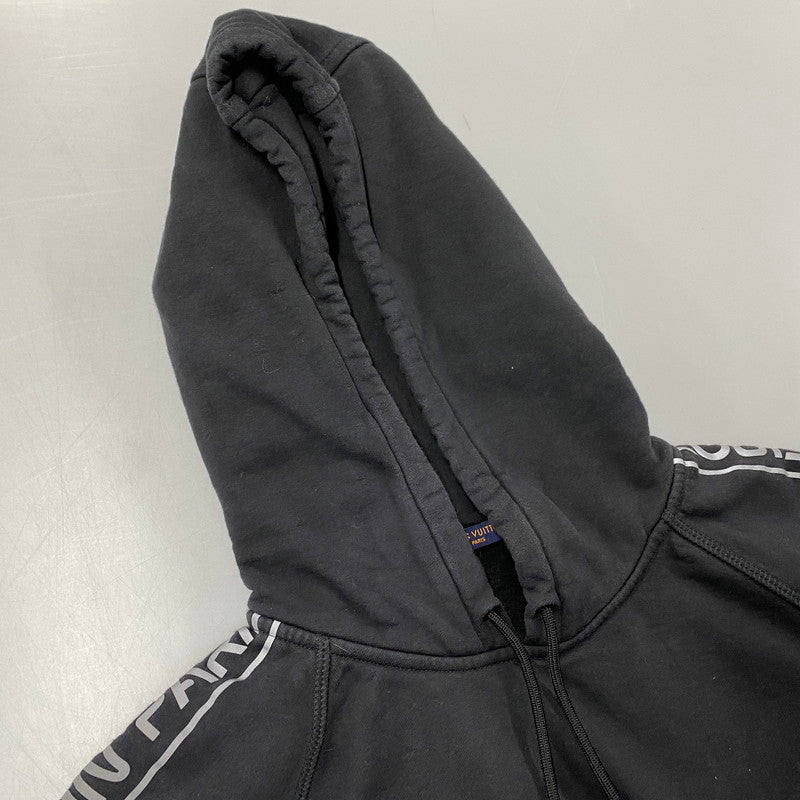 【中古品】【レディース】 RM191M FMC HGY04W REFLECTIVE LINE HOODED SWEATSHIRT リフレクティブ ライン フーデッド スウェットシャツ トップス 長袖 179-260225-cs-08-izu サイズ：M カラー：ブラック 万代Net店