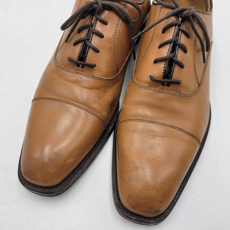 【中古品】【メンズ】 GIANCARLO MORELLI ジャンカルロモレリ GM01226 DRESS SHOES ドレスシューズ 靴 164-260301-kk-03-izu サイズ：26.5～27.0ｃｍ カラー：ブラウン 万代Net店
