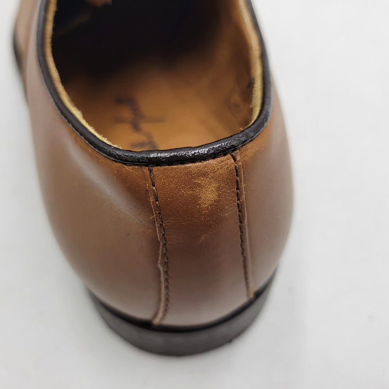 【中古品】【メンズ】 GIANCARLO MORELLI ジャンカルロモレリ GM01226 DRESS SHOES ドレスシューズ 靴 164-260301-kk-03-izu サイズ：26.5～27.0ｃｍ カラー：ブラウン 万代Net店