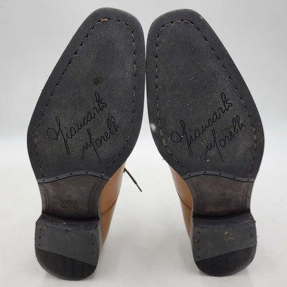【中古品】【メンズ】 GIANCARLO MORELLI ジャンカルロモレリ GM01226 DRESS SHOES ドレスシューズ 靴 164-260301-kk-03-izu サイズ：26.5～27.0ｃｍ カラー：ブラウン 万代Net店