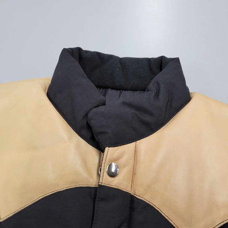 【中古品】【メンズ】 UNKNOWN WESTERN YOKE DOWN VEST ウエスタンヨーク ダウンベスト 146-260228-as-18-izu サイズ：M カラー：ブラック 万代Net店