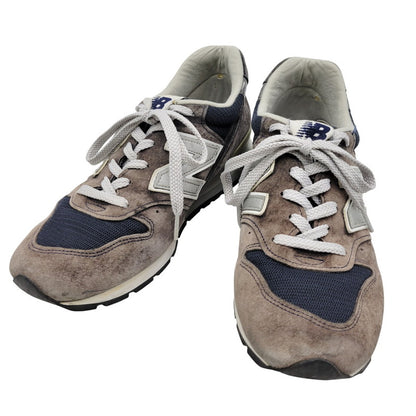 【現状渡し品】【メンズ/レディース】 M996NAV SNEAKER スニーカー シューズ 靴 164-260302-ya-10-izu サイズ：26cm カラー：ブラック×ブラウン 万代Net店