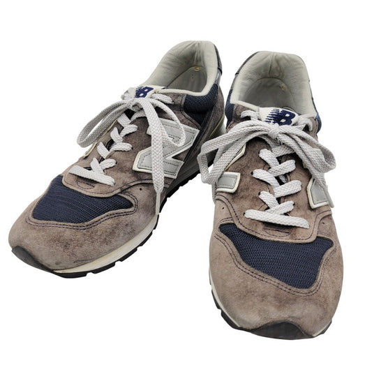 【現状渡し品】【メンズ/レディース】 NEW BALANCE ニューバランス M996NAV SNEAKER スニーカー シューズ 靴 164-260302-ya-10-izu サイズ：26cm カラー：ブラック×ブラウン 万代Net店