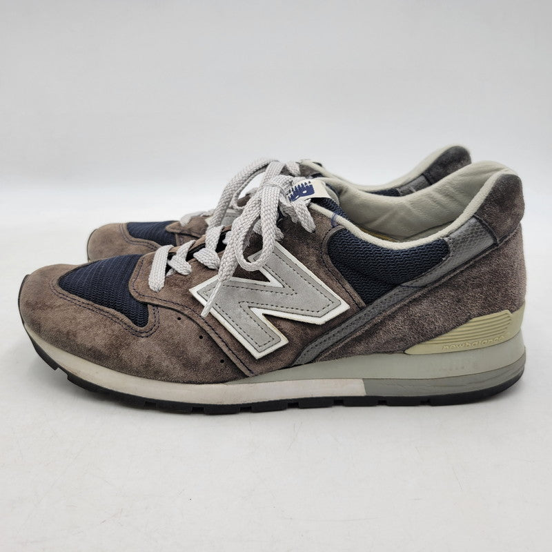 【現状渡し品】【メンズ/レディース】 M996NAV SNEAKER スニーカー シューズ 靴 164-260302-ya-10-izu サイズ：26cm カラー：ブラック×ブラウン 万代Net店