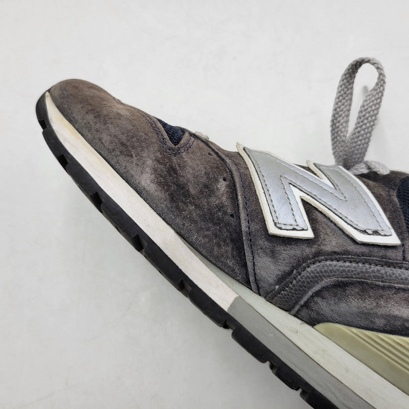 【現状渡し品】【メンズ/レディース】 M996NAV SNEAKER スニーカー シューズ 靴 164-260302-ya-10-izu サイズ：26cm カラー：ブラック×ブラウン 万代Net店