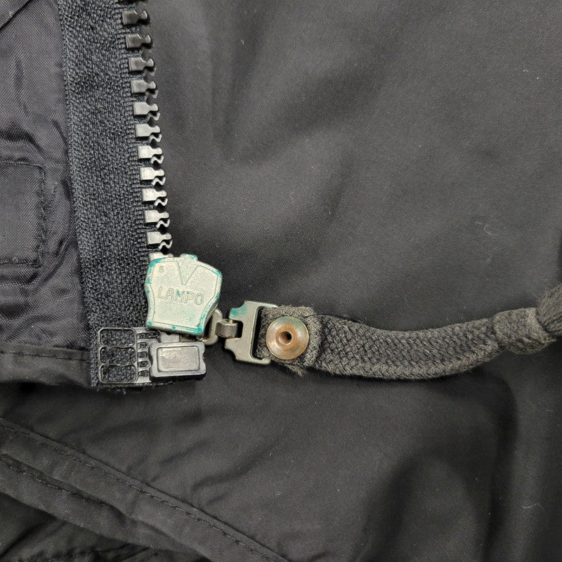 【中古品】【メンズ】 P6B50RB-12 イタリア製 NYLON JACKET ナイロン ジャケット アウター 141-260225-cs-17-izu サイズ：USA 38 カラー：ブラック 万代Net店