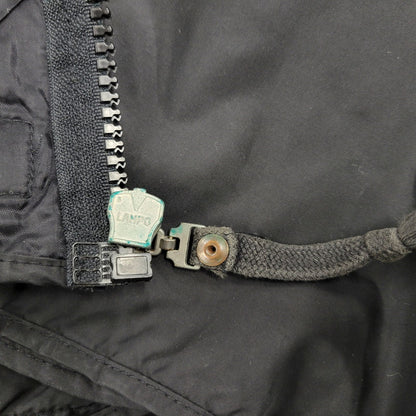 【中古品】【メンズ】 P6B50RB-12 イタリア製 NYLON JACKET ナイロン ジャケット アウター 141-260225-cs-17-izu サイズ：USA 38 カラー：ブラック 万代Net店