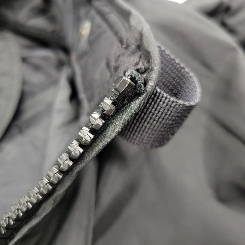 【中古品】【メンズ】 P6B50RB-12 イタリア製 NYLON JACKET ナイロン ジャケット アウター 141-260225-cs-17-izu サイズ：USA 38 カラー：ブラック 万代Net店