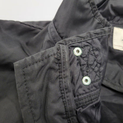 【中古品】【メンズ】 P6B50RB-12 イタリア製 NYLON JACKET ナイロン ジャケット アウター 141-260225-cs-17-izu サイズ：USA 38 カラー：ブラック 万代Net店