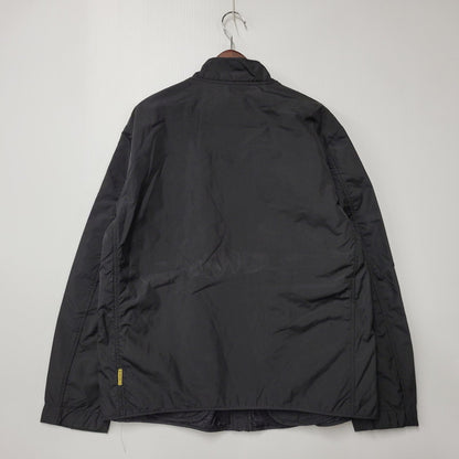 【中古品】【メンズ】 P6B50RB-12 イタリア製 NYLON JACKET ナイロン ジャケット アウター 141-260225-cs-17-izu サイズ：USA 38 カラー：ブラック 万代Net店