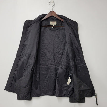 【中古品】【メンズ】 P6B50RB-12 イタリア製 NYLON JACKET ナイロン ジャケット アウター 141-260225-cs-17-izu サイズ：USA 38 カラー：ブラック 万代Net店