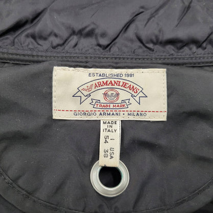 【中古品】【メンズ】 P6B50RB-12 イタリア製 NYLON JACKET ナイロン ジャケット アウター 141-260225-cs-17-izu サイズ：USA 38 カラー：ブラック 万代Net店