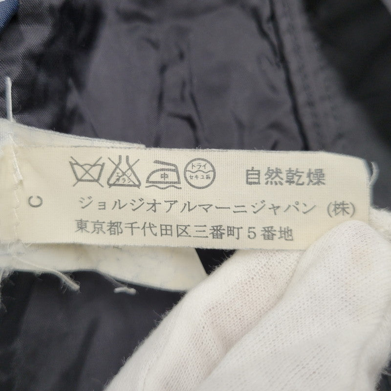 【中古品】【メンズ】 P6B50RB-12 イタリア製 NYLON JACKET ナイロン ジャケット アウター 141-260225-cs-17-izu サイズ：USA 38 カラー：ブラック 万代Net店