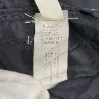 【中古品】【メンズ】 P6B50RB-12 イタリア製 NYLON JACKET ナイロン ジャケット アウター 141-260225-cs-17-izu サイズ：USA 38 カラー：ブラック 万代Net店