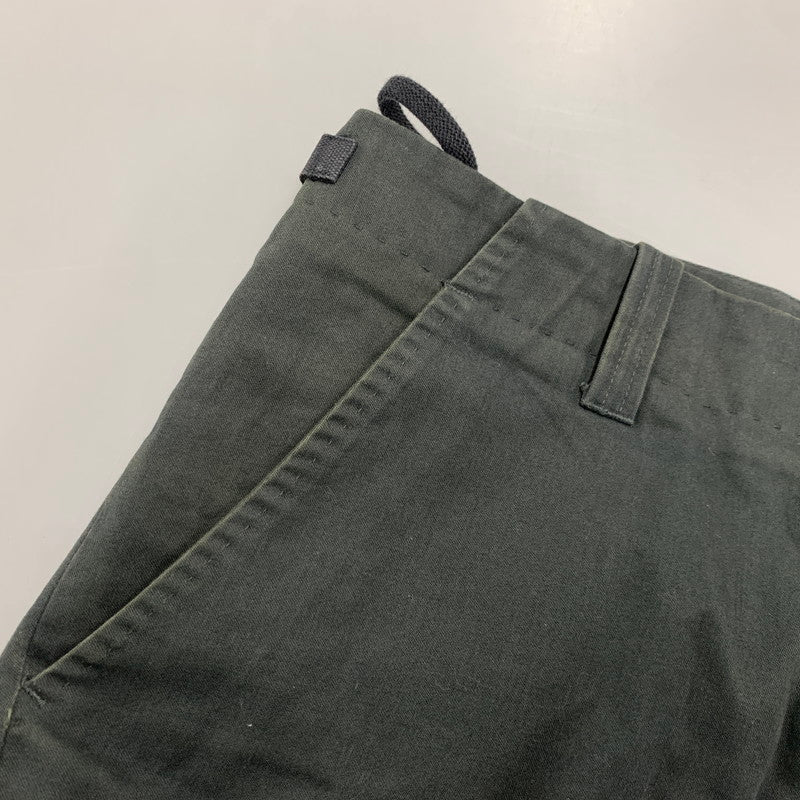 【中古品】【メンズ】 イタリア製 MILITARY TYPE COTTON PANTS ミリタリー タイプ コットン パンツ ズボン ボトムス 152-260226-ya-10-izu サイズ：46 カラー：グリーン系 万代Net店