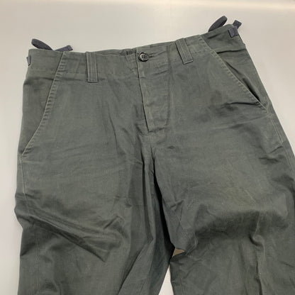 【中古品】【メンズ】 イタリア製 MILITARY TYPE COTTON PANTS ミリタリー タイプ コットン パンツ ズボン ボトムス 152-260226-ya-10-izu サイズ：46 カラー：グリーン系 万代Net店