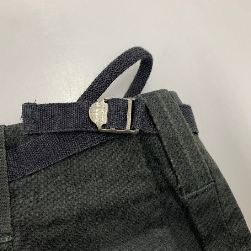 【中古品】【メンズ】 イタリア製 MILITARY TYPE COTTON PANTS ミリタリー タイプ コットン パンツ ズボン ボトムス 152-260226-ya-10-izu サイズ：46 カラー：グリーン系 万代Net店