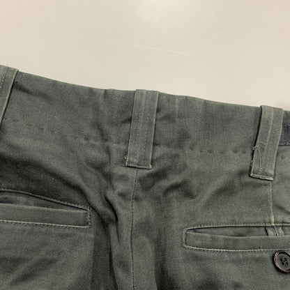 【中古品】【メンズ】 イタリア製 MILITARY TYPE COTTON PANTS ミリタリー タイプ コットン パンツ ズボン ボトムス 152-260226-ya-10-izu サイズ：46 カラー：グリーン系 万代Net店