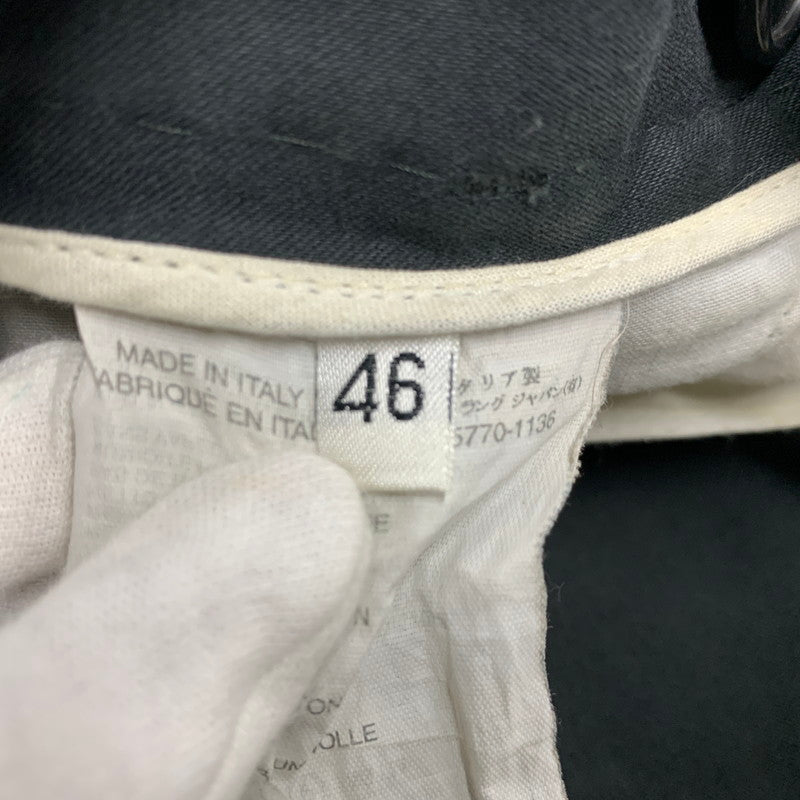 【中古品】【メンズ】 イタリア製 MILITARY TYPE COTTON PANTS ミリタリー タイプ コットン パンツ ズボン ボトムス 152-260226-ya-10-izu サイズ：46 カラー：グリーン系 万代Net店