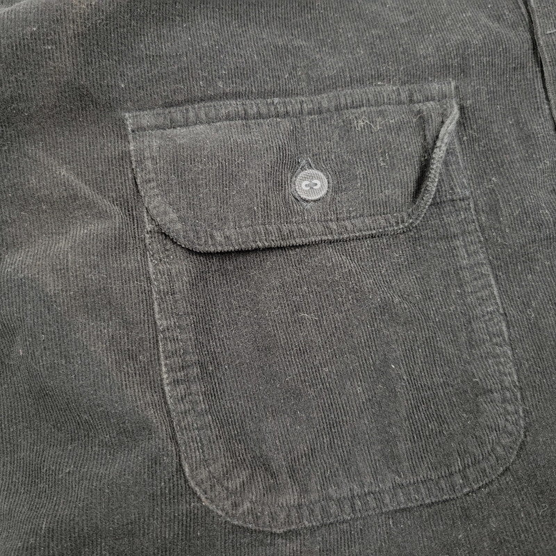 【中古品】【メンズ】 MOLDYFIG Y'S BIS モルディフイグ ワイズ ビス 80-90'S CORDUROY LS SHIRT コーデュロイ ロングスリーブ シャツ トップス 長袖 141-260225-cs-18-izu サイズ：不明 カラー：ブラック 万代Net店