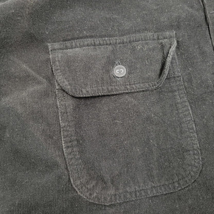 【中古品】【メンズ】 MOLDYFIG Y'S BIS モルディフイグ ワイズ ビス 80-90'S CORDUROY LS SHIRT コーデュロイ ロングスリーブ シャツ トップス 長袖 141-260225-cs-18-izu サイズ：不明 カラー：ブラック 万代Net店