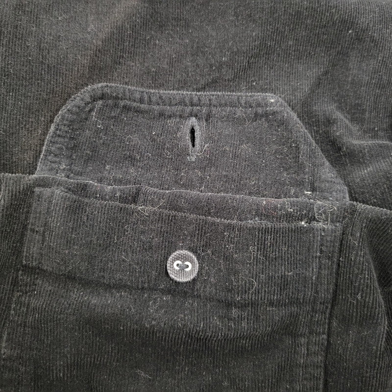 【中古品】【メンズ】 MOLDYFIG Y'S BIS モルディフイグ ワイズ ビス 80-90'S CORDUROY LS SHIRT コーデュロイ ロングスリーブ シャツ トップス 長袖 141-260225-cs-18-izu サイズ：不明 カラー：ブラック 万代Net店