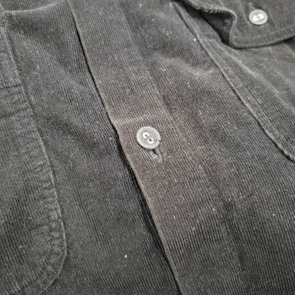 【中古品】【メンズ】 MOLDYFIG Y'S BIS モルディフイグ ワイズ ビス 80-90'S CORDUROY LS SHIRT コーデュロイ ロングスリーブ シャツ トップス 長袖 141-260225-cs-18-izu サイズ：不明 カラー：ブラック 万代Net店