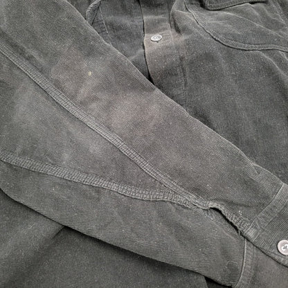 【中古品】【メンズ】 MOLDYFIG Y'S BIS モルディフイグ ワイズ ビス 80-90'S CORDUROY LS SHIRT コーデュロイ ロングスリーブ シャツ トップス 長袖 141-260225-cs-18-izu サイズ：不明 カラー：ブラック 万代Net店