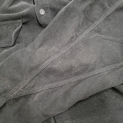 【中古品】【メンズ】 MOLDYFIG Y'S BIS モルディフイグ ワイズ ビス 80-90'S CORDUROY LS SHIRT コーデュロイ ロングスリーブ シャツ トップス 長袖 141-260225-cs-18-izu サイズ：不明 カラー：ブラック 万代Net店