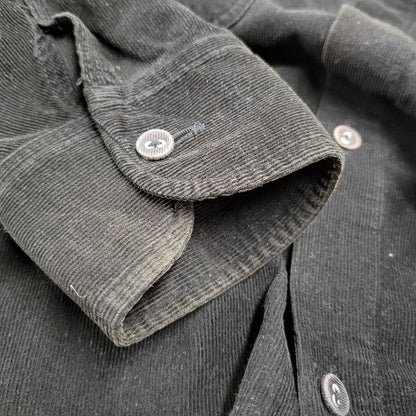 【中古品】【メンズ】 MOLDYFIG Y'S BIS モルディフイグ ワイズ ビス 80-90'S CORDUROY LS SHIRT コーデュロイ ロングスリーブ シャツ トップス 長袖 141-260225-cs-18-izu サイズ：不明 カラー：ブラック 万代Net店