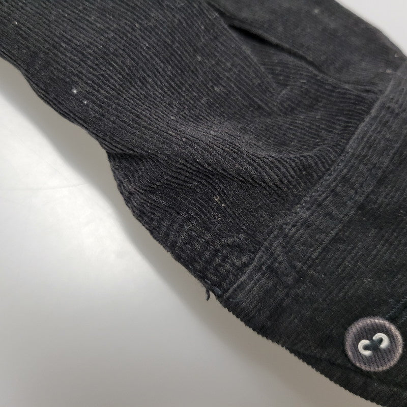 【中古品】【メンズ】 MOLDYFIG Y'S BIS モルディフイグ ワイズ ビス 80-90'S CORDUROY LS SHIRT コーデュロイ ロングスリーブ シャツ トップス 長袖 141-260225-cs-18-izu サイズ：不明 カラー：ブラック 万代Net店