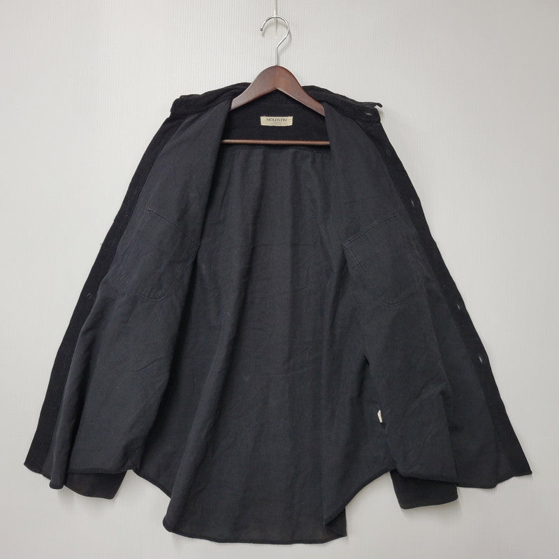 【中古品】【メンズ】 MOLDYFIG Y'S BIS モルディフイグ ワイズ ビス 80-90'S CORDUROY LS SHIRT コーデュロイ ロングスリーブ シャツ トップス 長袖 141-260225-cs-18-izu サイズ：不明 カラー：ブラック 万代Net店