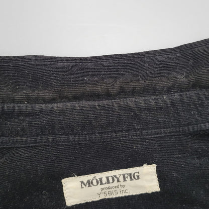【中古品】【メンズ】 MOLDYFIG Y'S BIS モルディフイグ ワイズ ビス 80-90'S CORDUROY LS SHIRT コーデュロイ ロングスリーブ シャツ トップス 長袖 141-260225-cs-18-izu サイズ：不明 カラー：ブラック 万代Net店