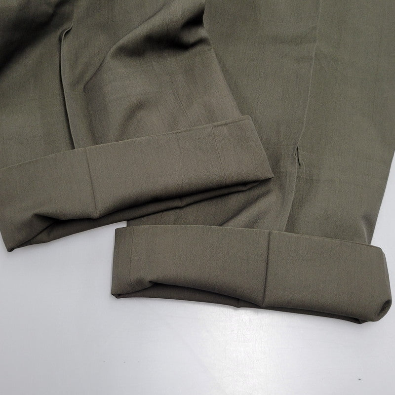 【中古品】【メンズ】 IM PRODUCT ISSEY MIYAKE アイム プロダクト イッセイ ミヤケ LJ91-FF815-09 日本製 WOOL SLACKS ウール スラックス ズボン ボトムス 151-260226-ya-08-izu サイズ：74 カラー：グリーン 万代Net店