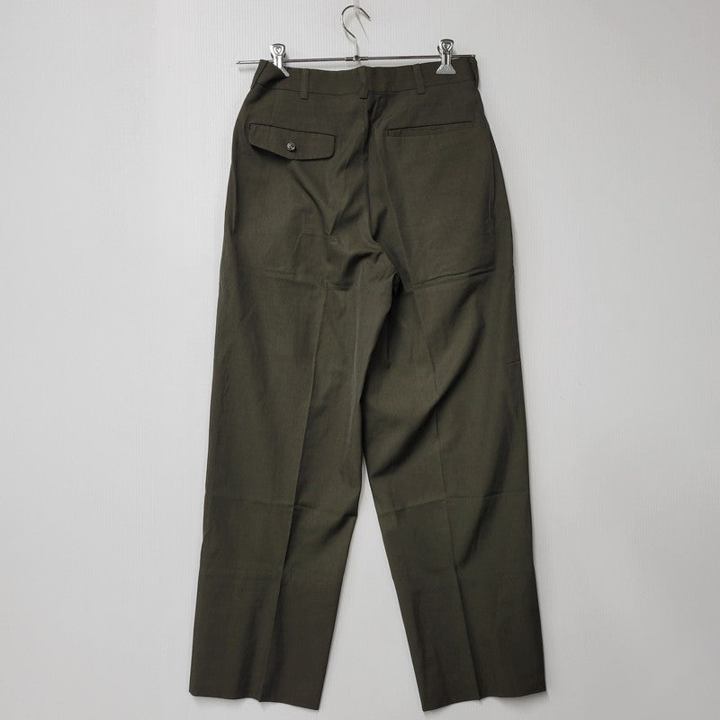 【中古品】【メンズ】 IM PRODUCT ISSEY MIYAKE アイム プロダクト イッセイ ミヤケ LJ91-FF815-09 日本製 WOOL SLACKS ウール スラックス ズボン ボトムス 151-260226-ya-08-izu サイズ：74 カラー：グリーン 万代Net店