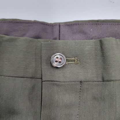 【中古品】【メンズ】 IM PRODUCT ISSEY MIYAKE アイム プロダクト イッセイ ミヤケ LJ91-FF815-09 日本製 WOOL SLACKS ウール スラックス ズボン ボトムス 151-260226-ya-08-izu サイズ：74 カラー：グリーン 万代Net店