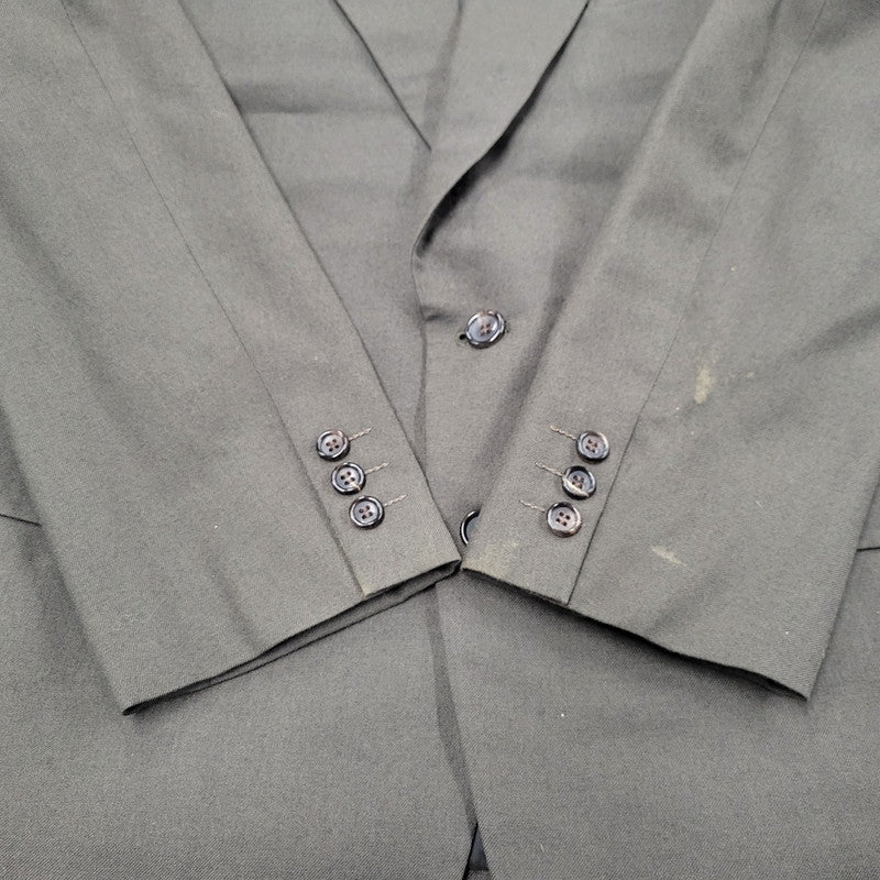 【中古品】【メンズ】 HJ-08053M AD1991 91AW WOOL 2B TAILORED JACKET　テーラードジャケット 140-260225-yn-07-izu サイズ：M カラー：ダークグレー 万代Net店