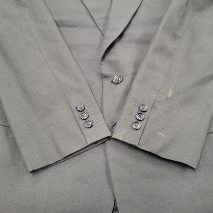 【中古品】【メンズ】 HJ-08053M AD1991 91AW WOOL 2B TAILORED JACKET　テーラードジャケット 140-260225-yn-07-izu サイズ：M カラー：ダークグレー 万代Net店