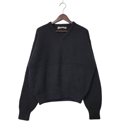 【中古品】【メンズ】 HN-080230 DA1989 89AW VNECK WOOL KNIT ブイネック ウール ニット トップス 長袖 140-260225-cs-19-izu サイズ：不明 カラー：ブラック 万代Net店