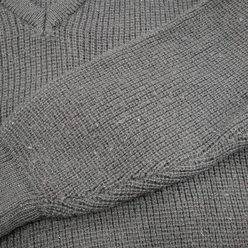 【中古品】【メンズ】 HN-080230 DA1989 89AW VNECK WOOL KNIT ブイネック ウール ニット トップス 長袖 140-260225-cs-19-izu サイズ：不明 カラー：ブラック 万代Net店