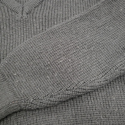 【中古品】【メンズ】 HN-080230 DA1989 89AW VNECK WOOL KNIT ブイネック ウール ニット トップス 長袖 140-260225-cs-19-izu サイズ：不明 カラー：ブラック 万代Net店