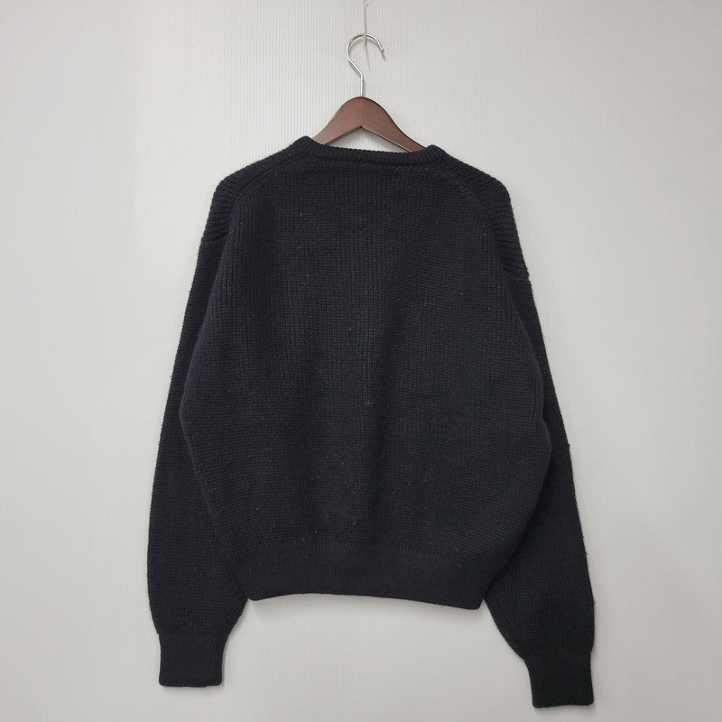 【中古品】【メンズ】 HN-080230 DA1989 89AW VNECK WOOL KNIT ブイネック ウール ニット トップス 長袖 140-260225-cs-19-izu サイズ：不明 カラー：ブラック 万代Net店