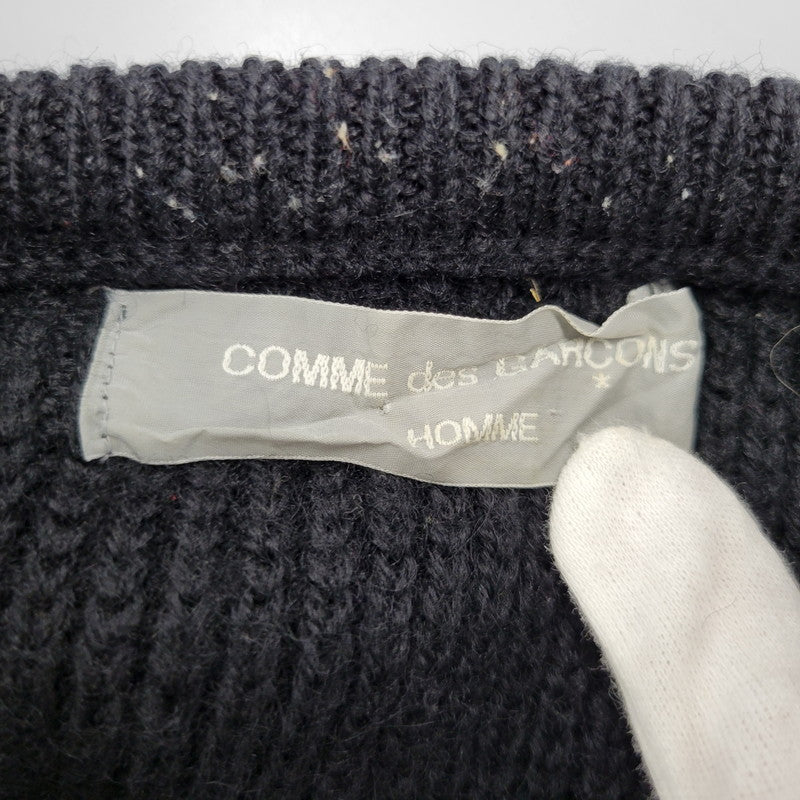 【中古品】【メンズ】 HN-080230 DA1989 89AW VNECK WOOL KNIT ブイネック ウール ニット トップス 長袖 140-260225-cs-19-izu サイズ：不明 カラー：ブラック 万代Net店