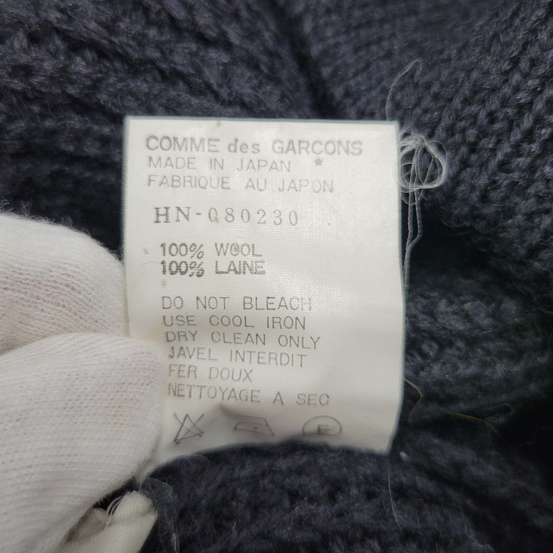 【中古品】【メンズ】 HN-080230 DA1989 89AW VNECK WOOL KNIT ブイネック ウール ニット トップス 長袖 140-260225-cs-19-izu サイズ：不明 カラー：ブラック 万代Net店