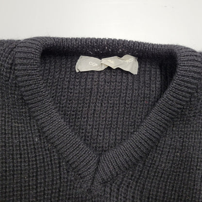【中古品】【メンズ】 HN-080230 DA1989 89AW VNECK WOOL KNIT ブイネック ウール ニット トップス 長袖 140-260225-cs-19-izu サイズ：不明 カラー：ブラック 万代Net店