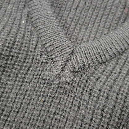 【中古品】【メンズ】 HN-080230 DA1989 89AW VNECK WOOL KNIT ブイネック ウール ニット トップス 長袖 140-260225-cs-19-izu サイズ：不明 カラー：ブラック 万代Net店
