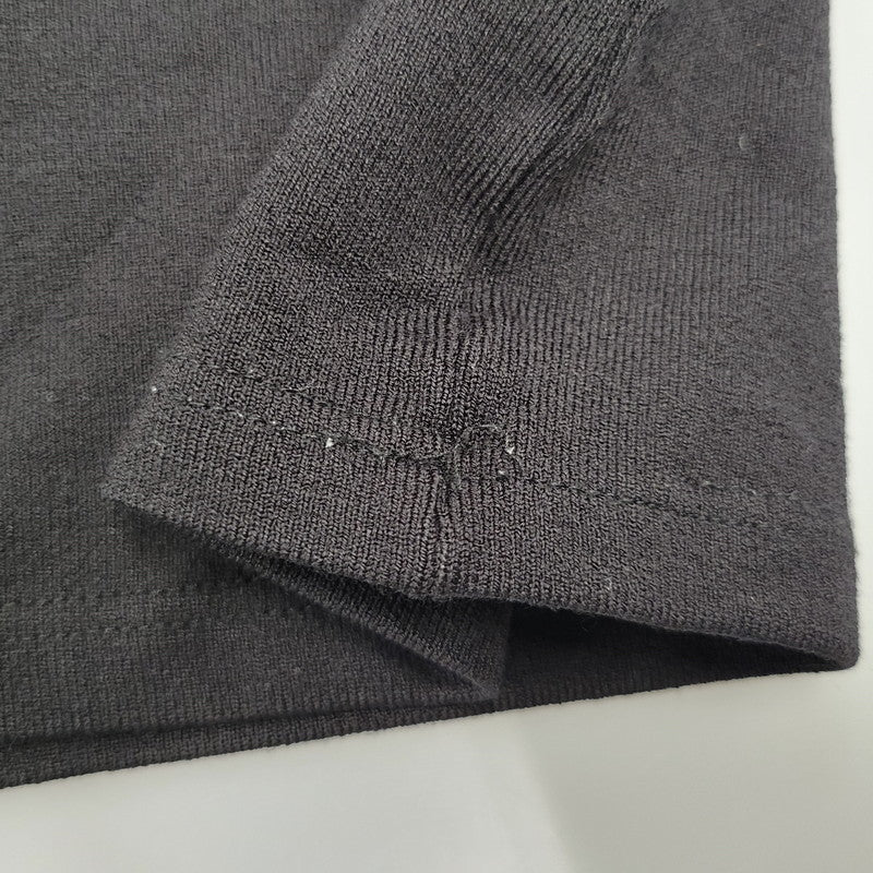 【中古品】【レディース】 フランス製 ACRYLIC RAGLAN CUT SEWN アクリル ラグラン カットソー トップス 長袖 168-260225-cs-16-izu サイズ：M カラー：ブラック×グレー 万代Net店