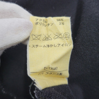 【中古品】【レディース】 フランス製 ACRYLIC RAGLAN CUT SEWN アクリル ラグラン カットソー トップス 長袖 168-260225-cs-16-izu サイズ：M カラー：ブラック×グレー 万代Net店